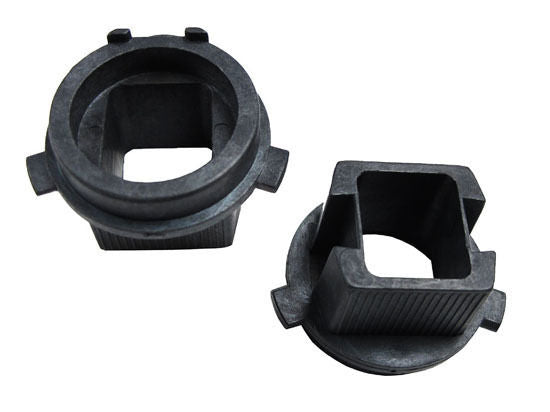 (2) H7 HID Xenon Bulbs Adapters Holders - Compatible with Hyundai Genesis Coupe & Veloster - Perfect for Headlight Upgrades & Night Driving