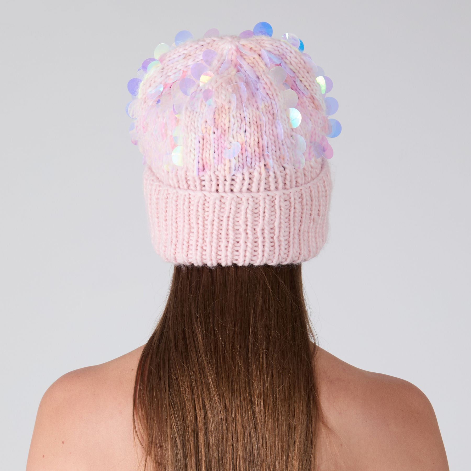 Hand Knit Beanie for Women - Soft Winter Hat with Classic Cable Knit Design - Perfect for Skiing, Hiking, and Cold Weather Fashion