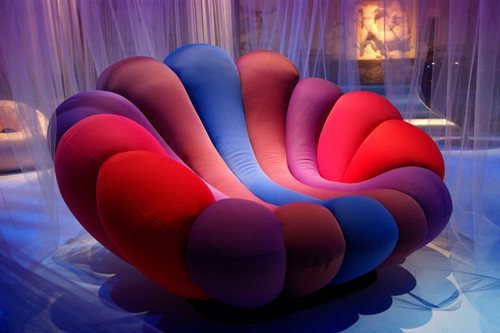 Anemone Lounge Chair by Giovannetti - Modern Accent Chair for Living Room, Bedroom & Office - Comfortable Mid-Century Style Seating for Home Decor