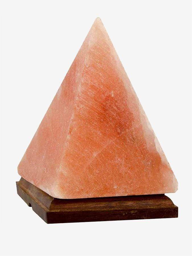 Himalayan Salt Lamp for Yoga Studio - Natural Pyramid Shape for Relaxation, Meditation & Home Decor - Perfect for Yoga, Spa, and Bedroom Ambiance