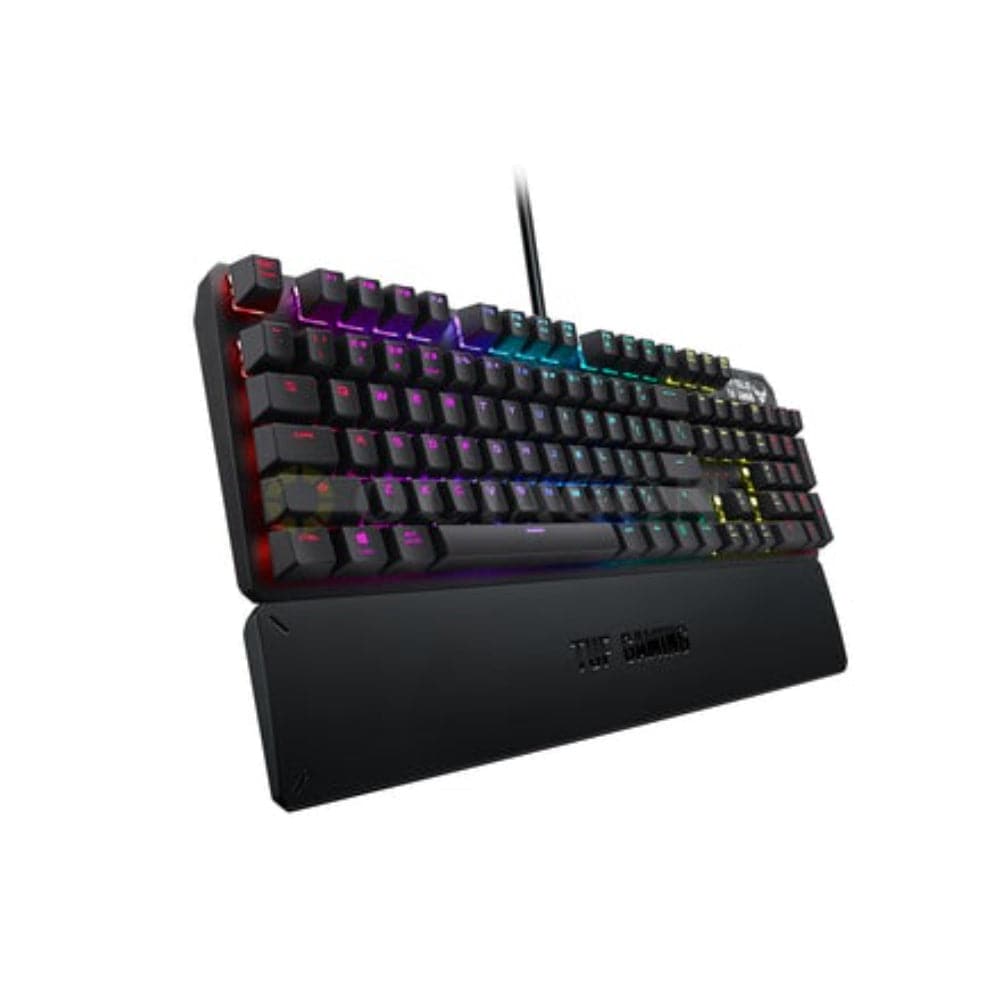 ASUS TUF Gaming K3 Mechanical Keyboard - RGB Backlit, Water Resistant, Durable Switches for PC Gaming - Perfect for Esports, Streaming & Office Work