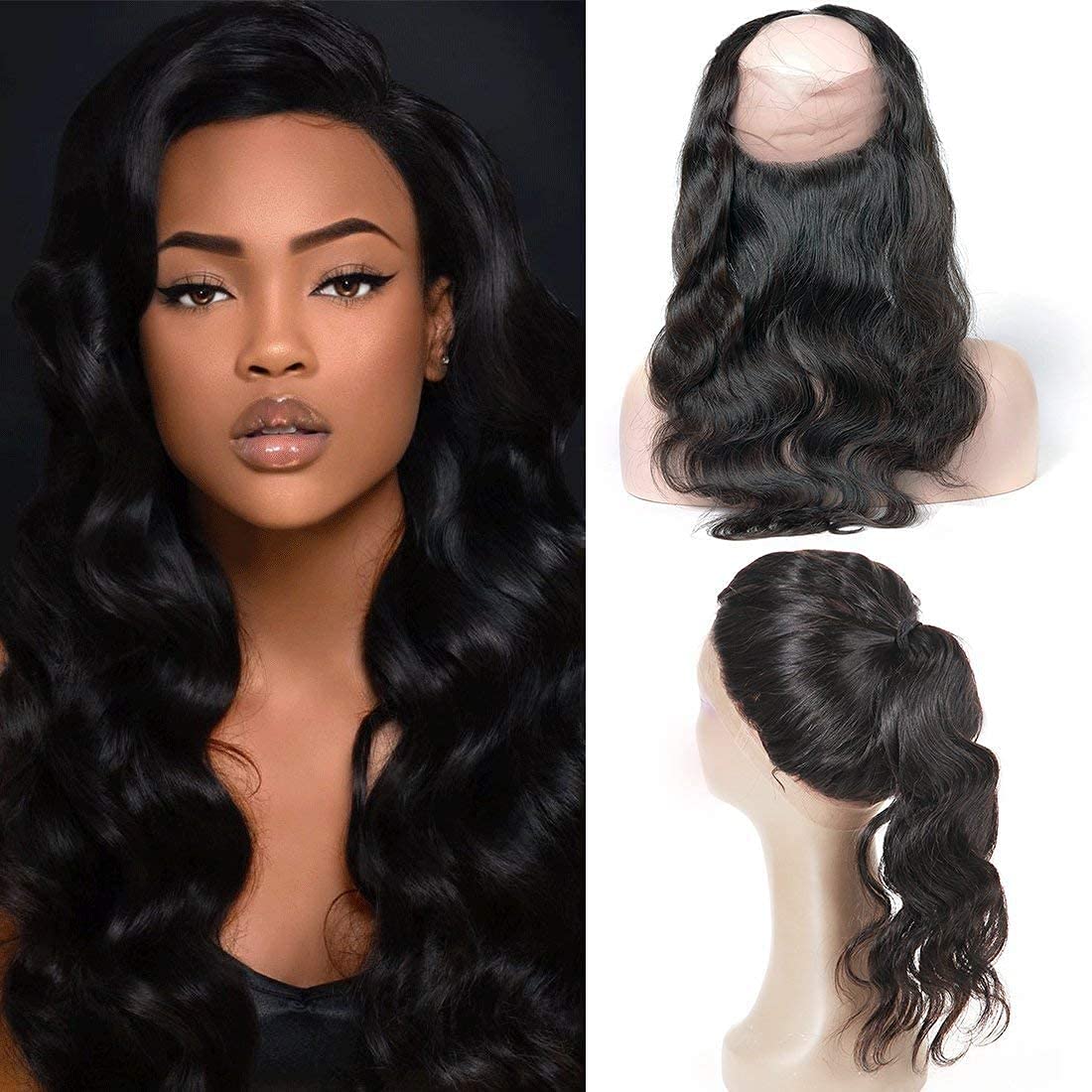 360 Lace Frontal Closure with Baby Hair - 24