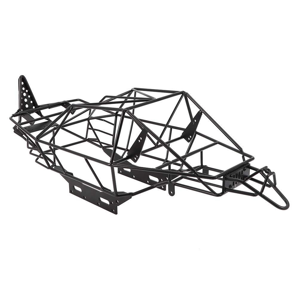 Durable 1:10 Scale RC Crawler Car Metal Chassis Frame - Full-Tube Roll Cage for Axial Wraith RR10 90053 90048 - Off-Road RC Vehicle Accessory (Perfect for Rock Crawling & Trail Adventures)