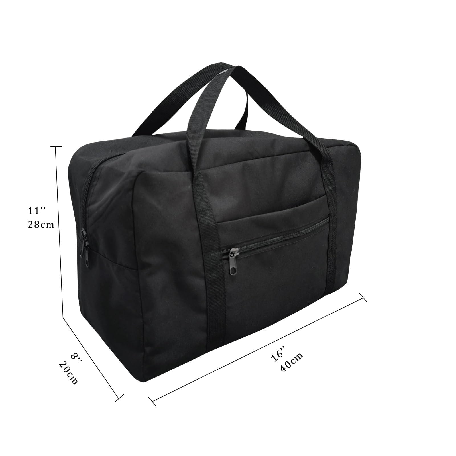 Foldable Travel Duffel Bag for Spirit Airlines - Waterproof Carry-On Luggage, Personal Item Bag | Unisex Overnight Weekender for Business Trips, Gym & Weekend Getaways