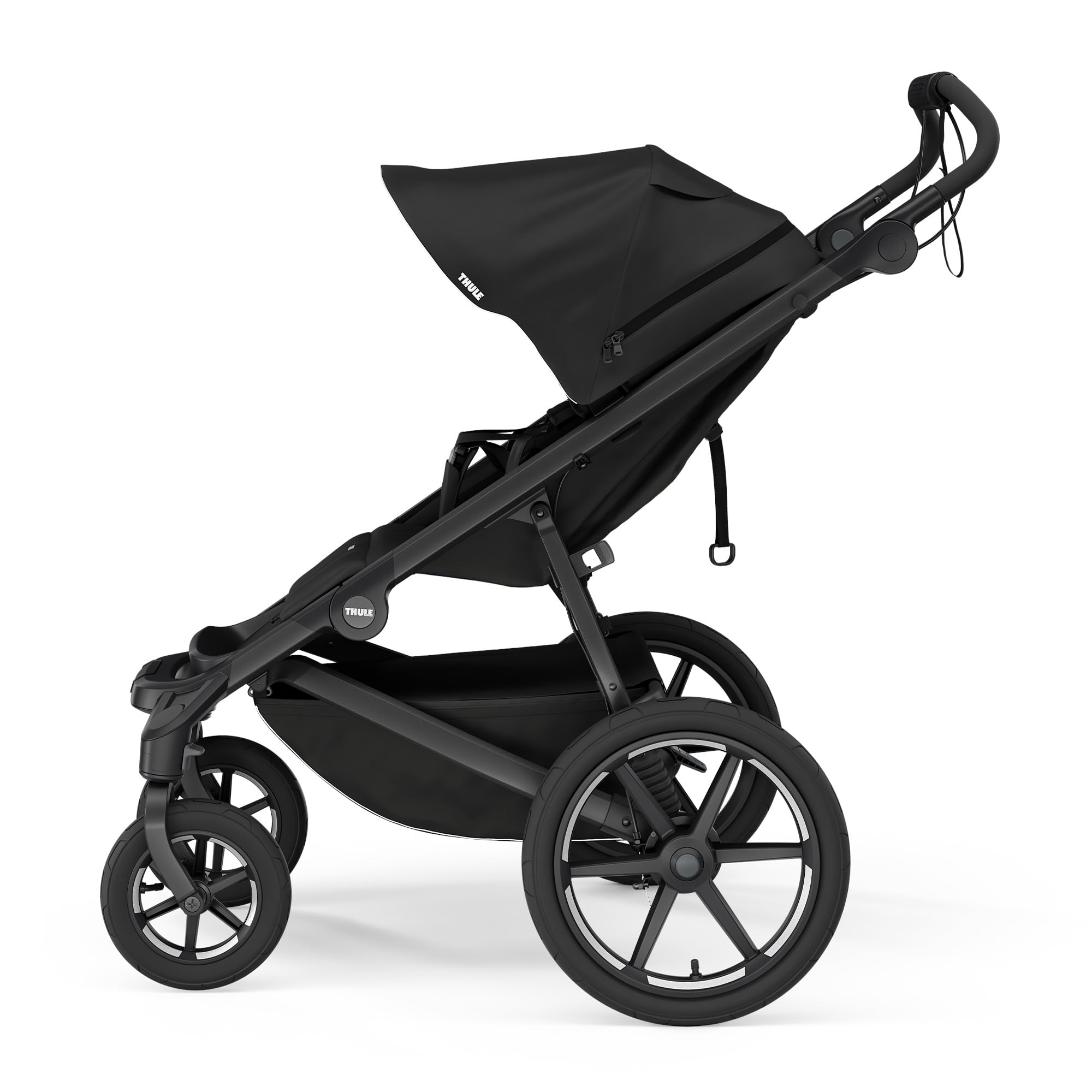 Thule Urban Glide 4-Wheel All-Terrain Stroller for Single Child - Full Suspension System, Air-Filled Tires, Adjustable Recline Seat with Built-in Leg Rest - Perfect for Jogging, Hiking & Urban Adventures with Your Baby