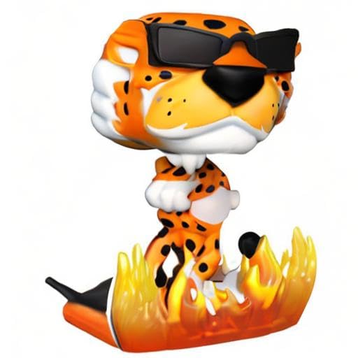 Funko POP! Ad Icons #117 - Chester Cheetah Glow in The Dark Exclusive Vinyl Figure - Perfect for Collectors, Gaming Rooms & Pop Culture Displays