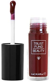 Trust Fund Beauty Lipgasm Lip Gloss - Travel Size (Evil Genius) | Hydrating, High-Shine Lip Gloss for Everyday Wear & On-The-Go Touch Ups