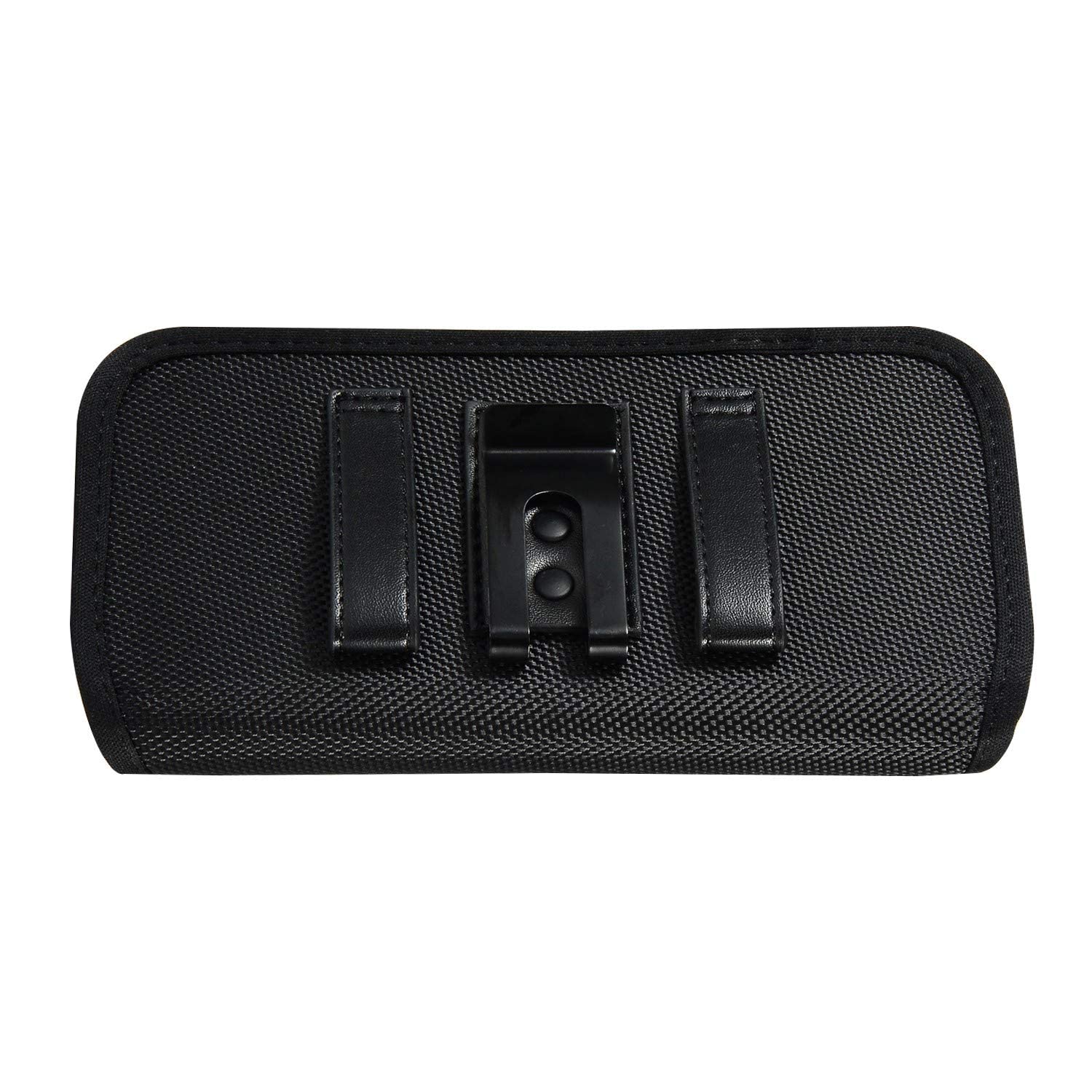 Heavy Duty Nylon Belt Clip Holster Case for Motorola & Samsung Phones - Compatible with ThinkPhone/Edge 50 Pro/Edge 40 Series/Edge 2022/Edge+ 2023/Moto G Stylus 5G 2024/Galaxy S24+ | Secure Carry for Work, Hiking & Outdoor Activities