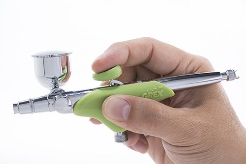 Grex Genesis XSi5 0.5mm Nozzle Side Feed Airbrush Kit - Professional Airbrush for Fine Art, Model Painting, Cake Decorating & Tattoo Practice