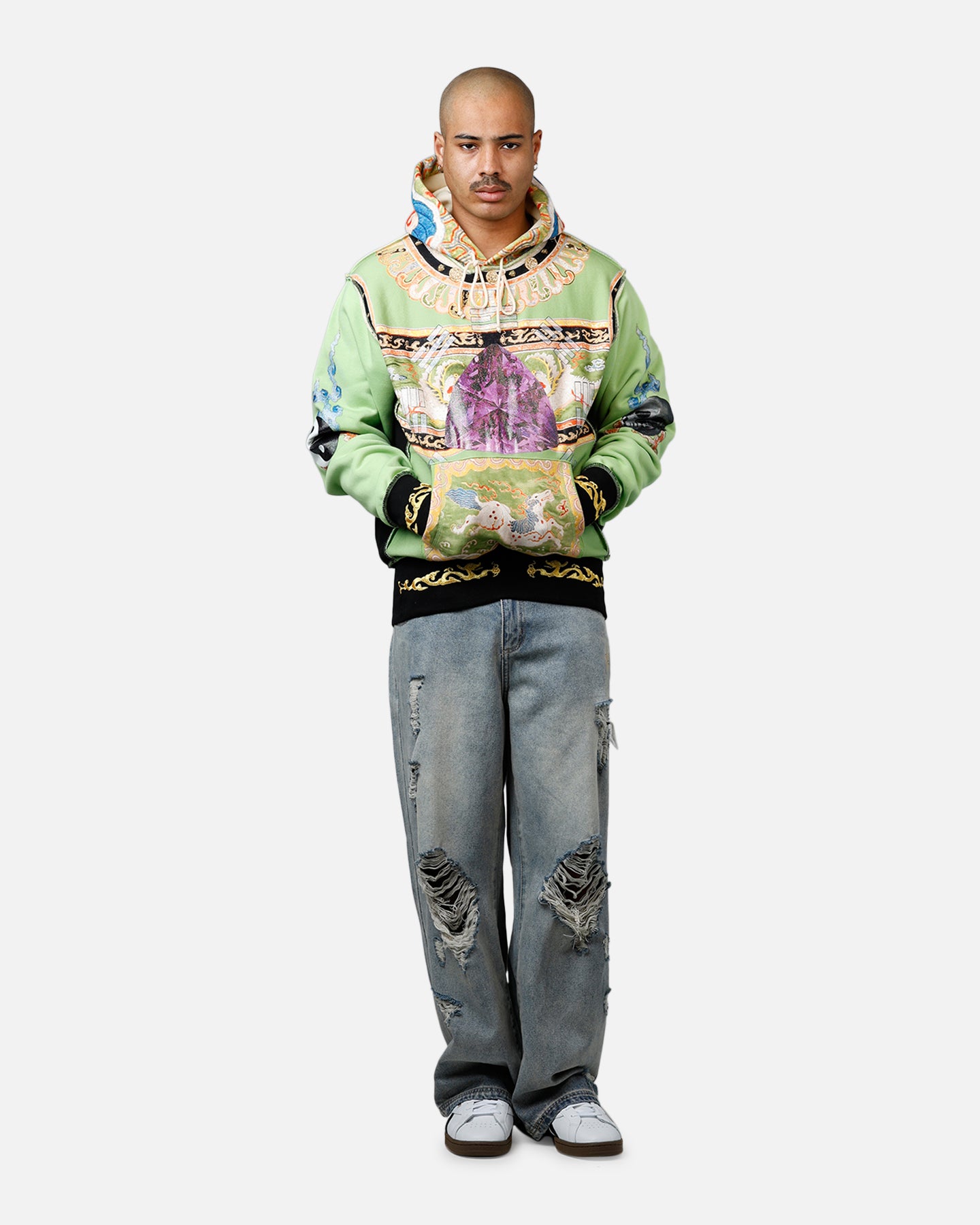 ABC Birthstone Hoodie - Light Green Pullover for Women & Men | Cozy & Stylish Casual Wear for Everyday, Gifts & Birthdays