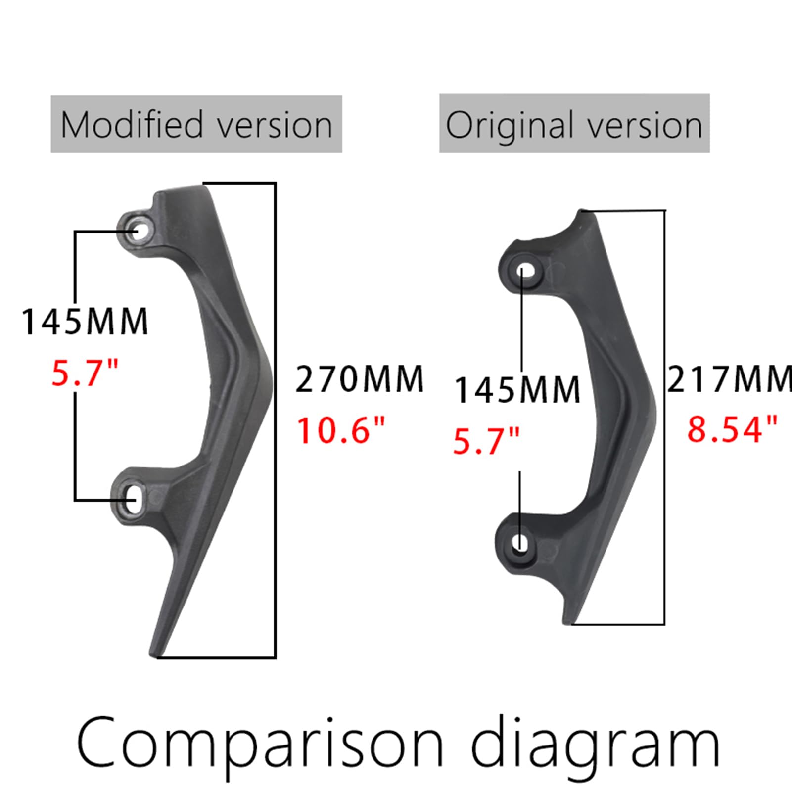 Upgraded Rear Handle Panels for SURRON Ultra Bee Dirt Bike - High-Performance Motorcycle Accessories Replacement Parts - Perfect for Off-Road Riding & Trail Adventures