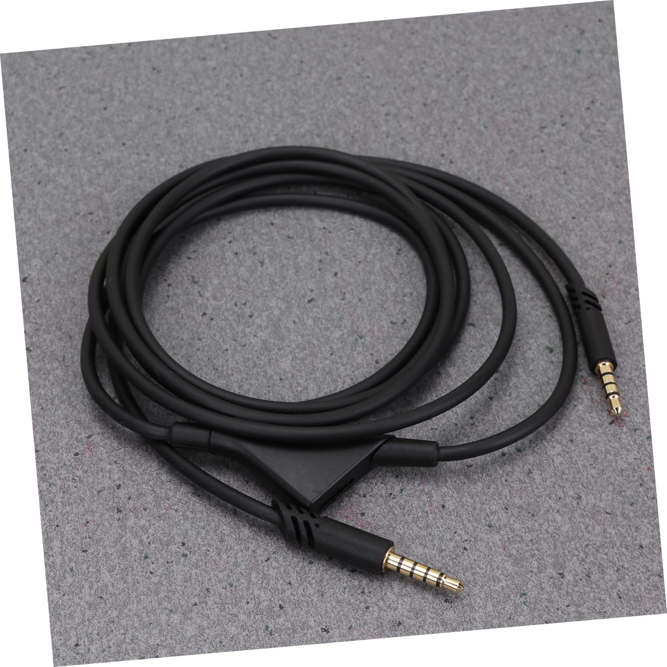 DOITOOL 2 Pack Replacement Gaming Headset Cable - 3.5mm Audio Wire for Headphones, Compatible with PS4, Xbox, PC - Black (Perfect for Gaming, Streaming & Online Meetings)