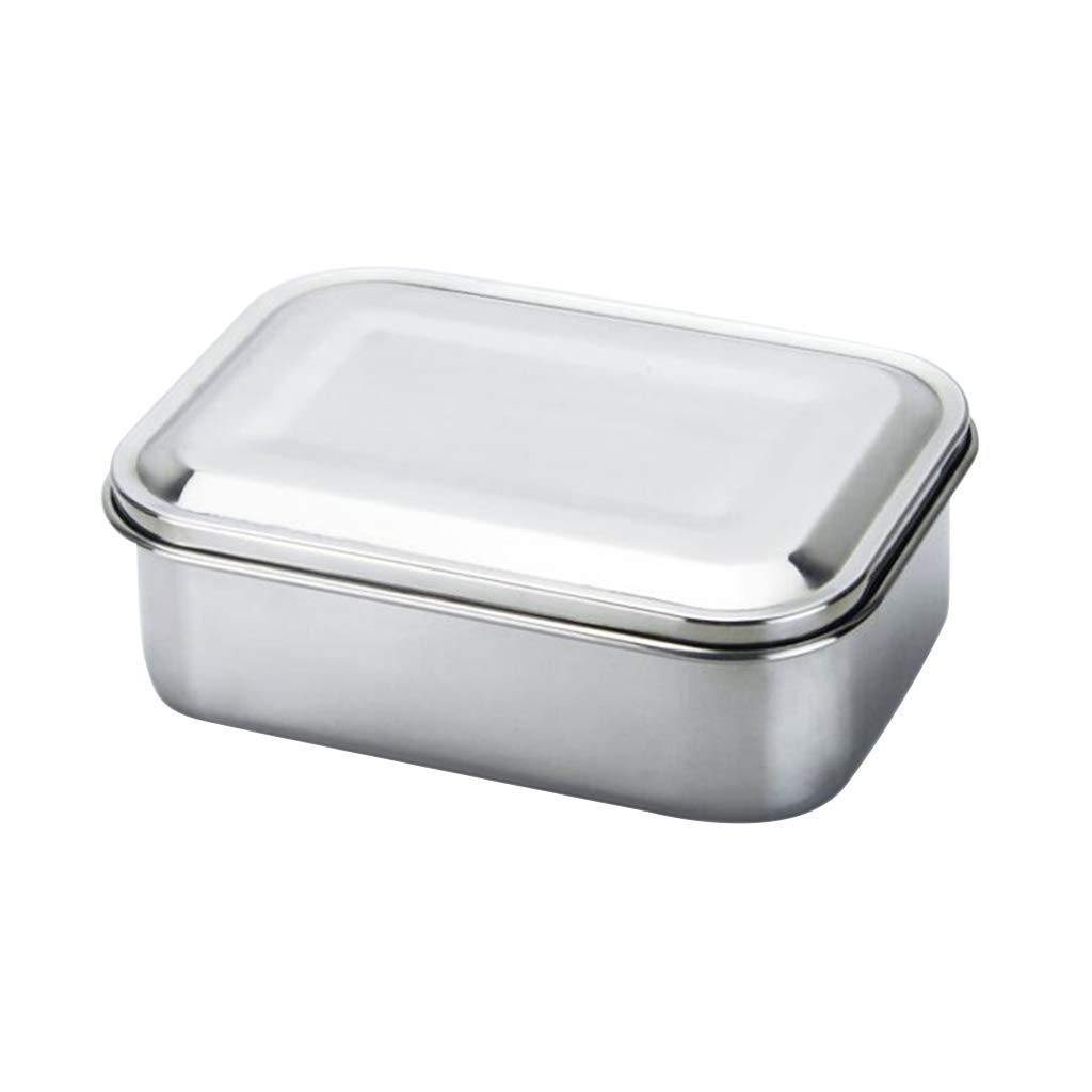 Stainless Steel Lunch Box for Kids & Adults - Durable Bento Food Container | Eco-Friendly Metal Tableware | Perfect for School, Work, Picnics & Outdoor Activities