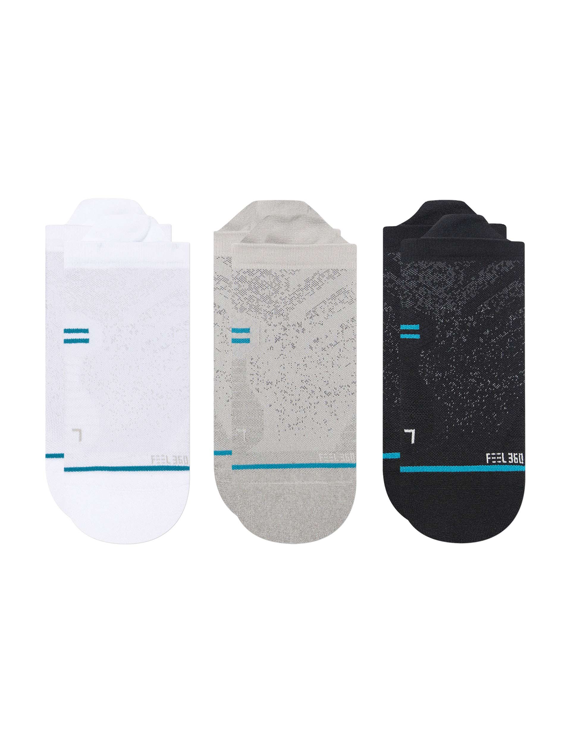 Breathable Running Socks 3-Pack - Lightweight Tab Athletic Socks for Men & Women - Perfect for Jogging, Gym Workouts & Daily Wear