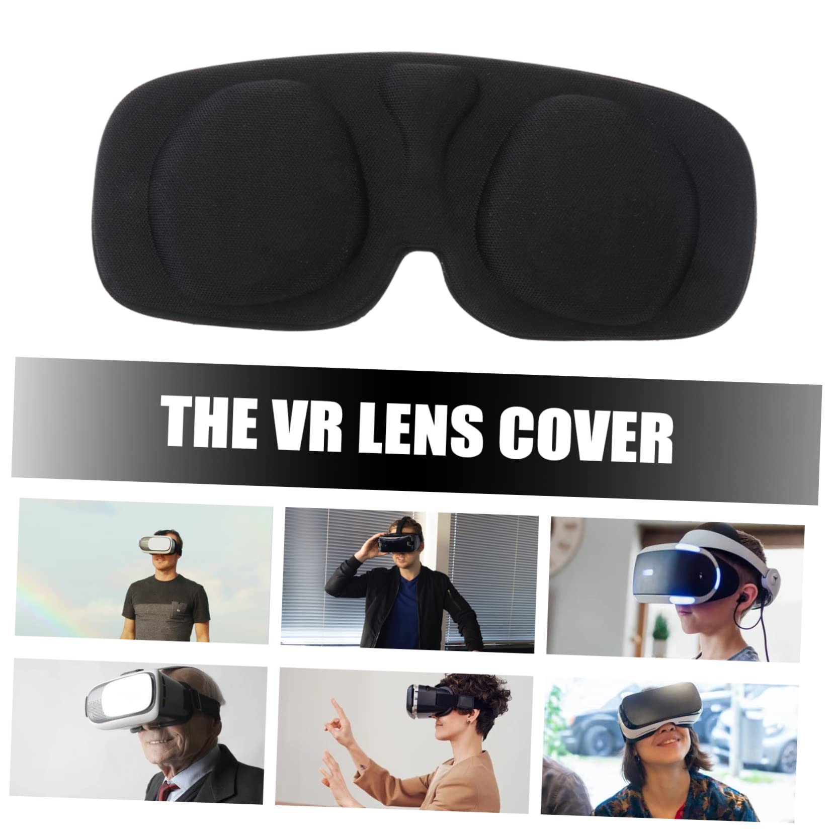 OSALADI Set of 2 VR Lens Covers for Oculus Rift S - Lightweight Scratch-Resistant Protective Cases | Perfect for Travel, Storage & VR Headset Protection