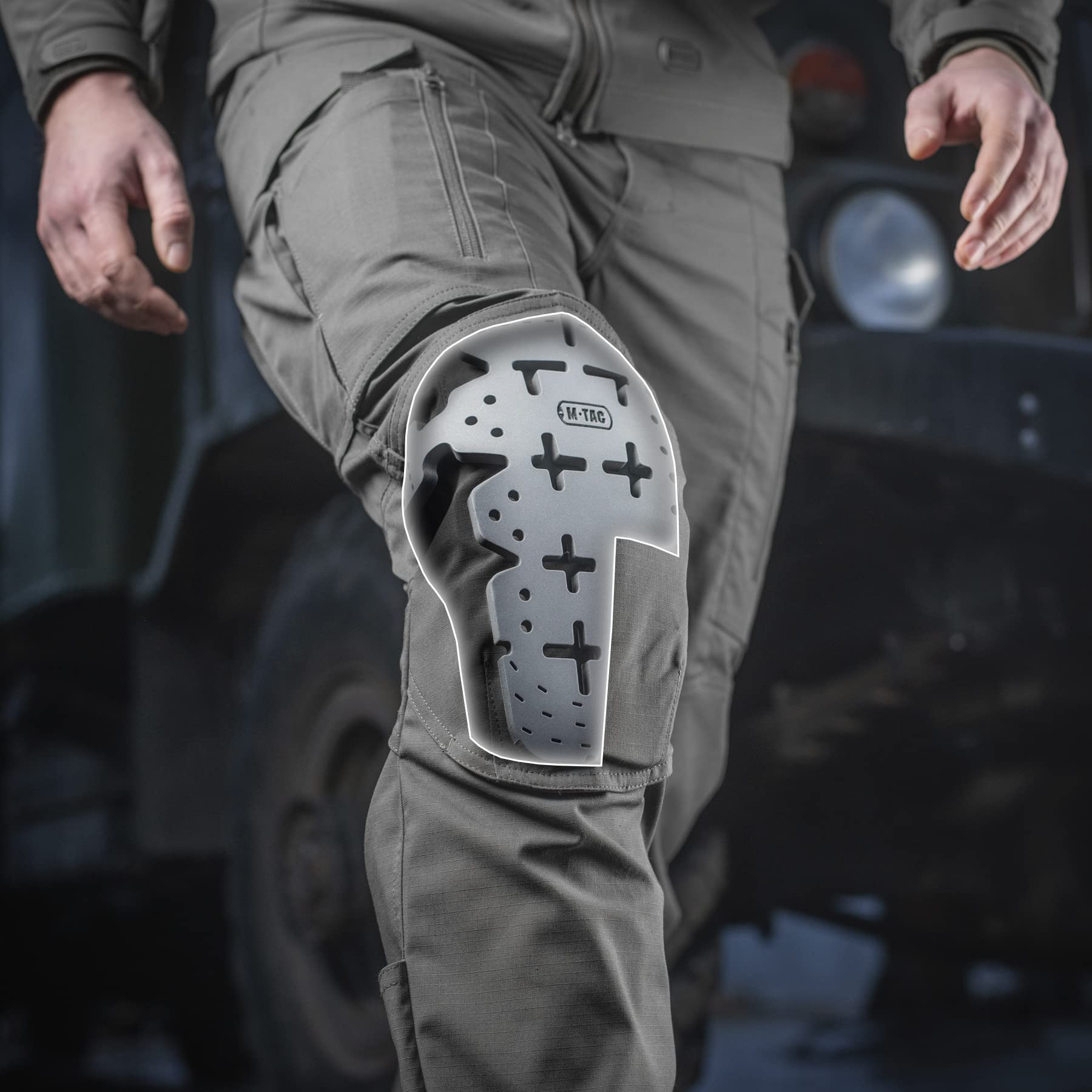 M Tac Eva Knee Pad Inserts (Pair) - Comfortable & Durable Knee Support for Construction, Gardening, Flooring & DIY Projects