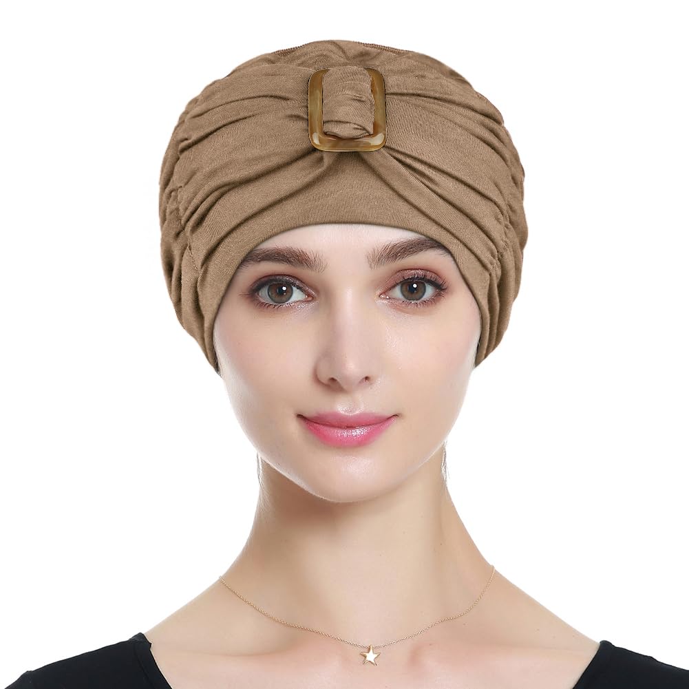 Soft & Stylish Chemo Turban Headwear for Women - Warm Beanie Hats for Cancer Patients - Perfect for Cold Weather, Indoor Comfort & Everyday Wear