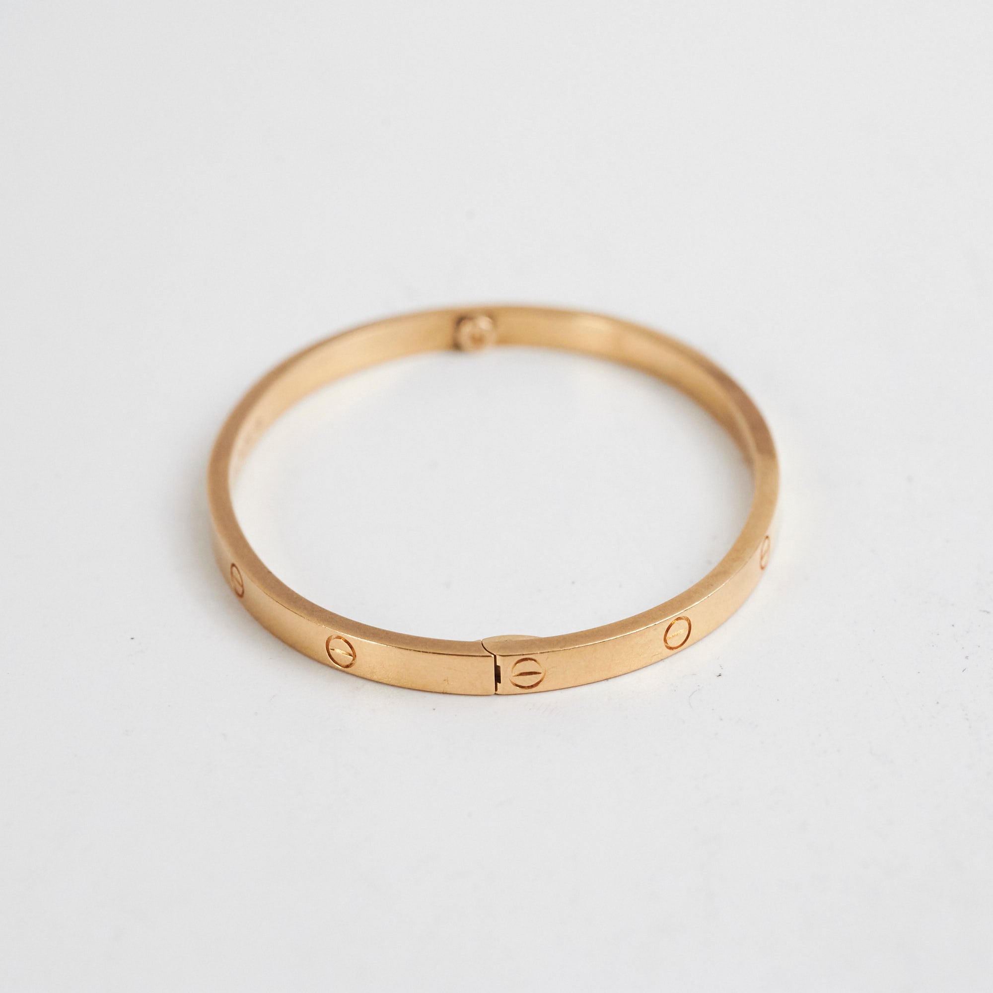 Cartier Love Small Model 16 Yellow Gold Bracelet for Women - Luxury Jewelry Gift for Anniversary, Wedding & Special Occasions