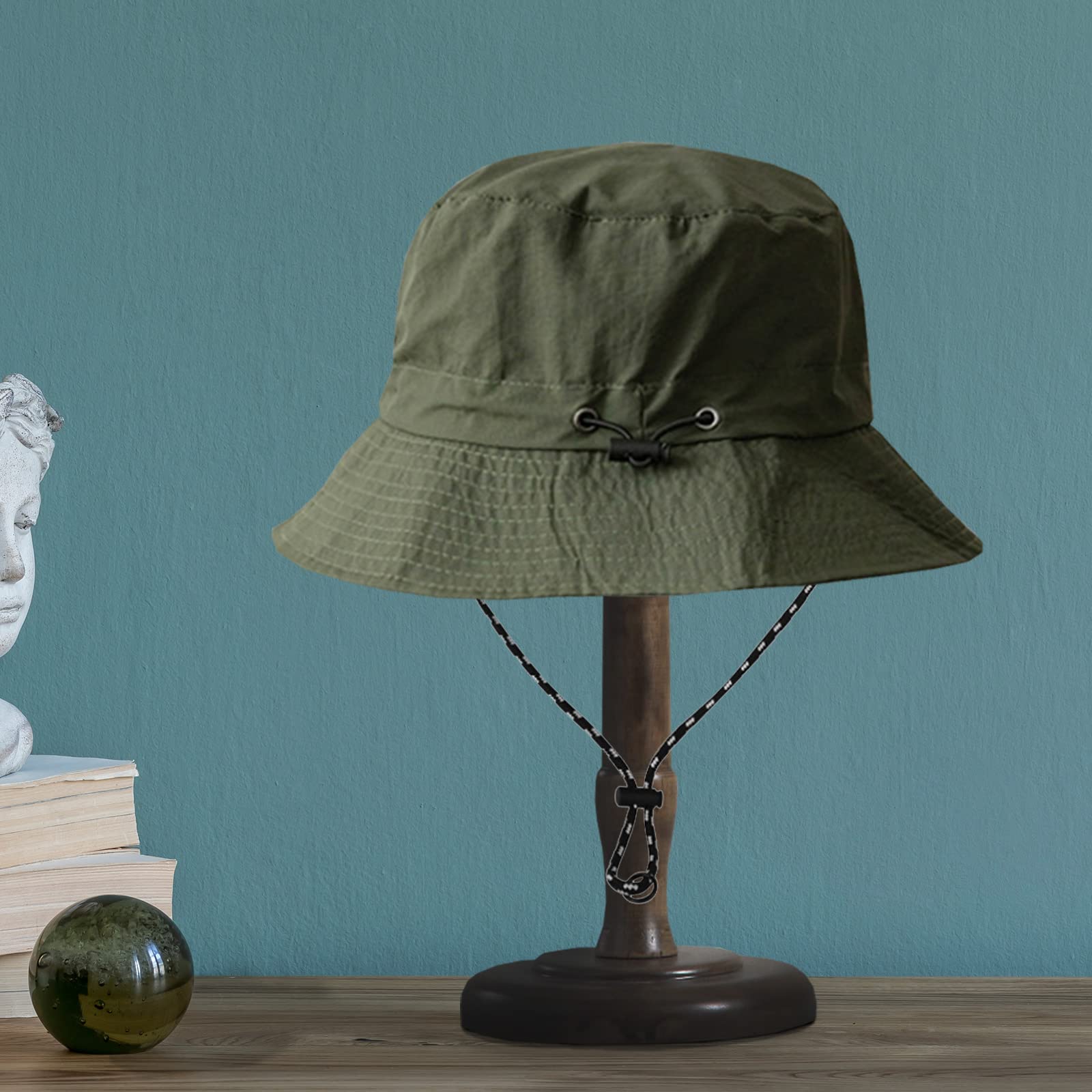 Laoyemen Bucket Hats for Men & Women - Packable Waterproof Sun Hat for Outdoor Activities, Hiking, Fishing & Safari - UV Protection Wide Brim Hat for Beach, Camping & Summer Travel