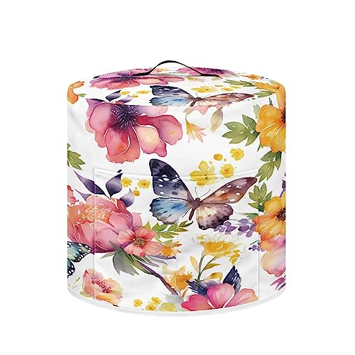 Vintage Floral Butterfly