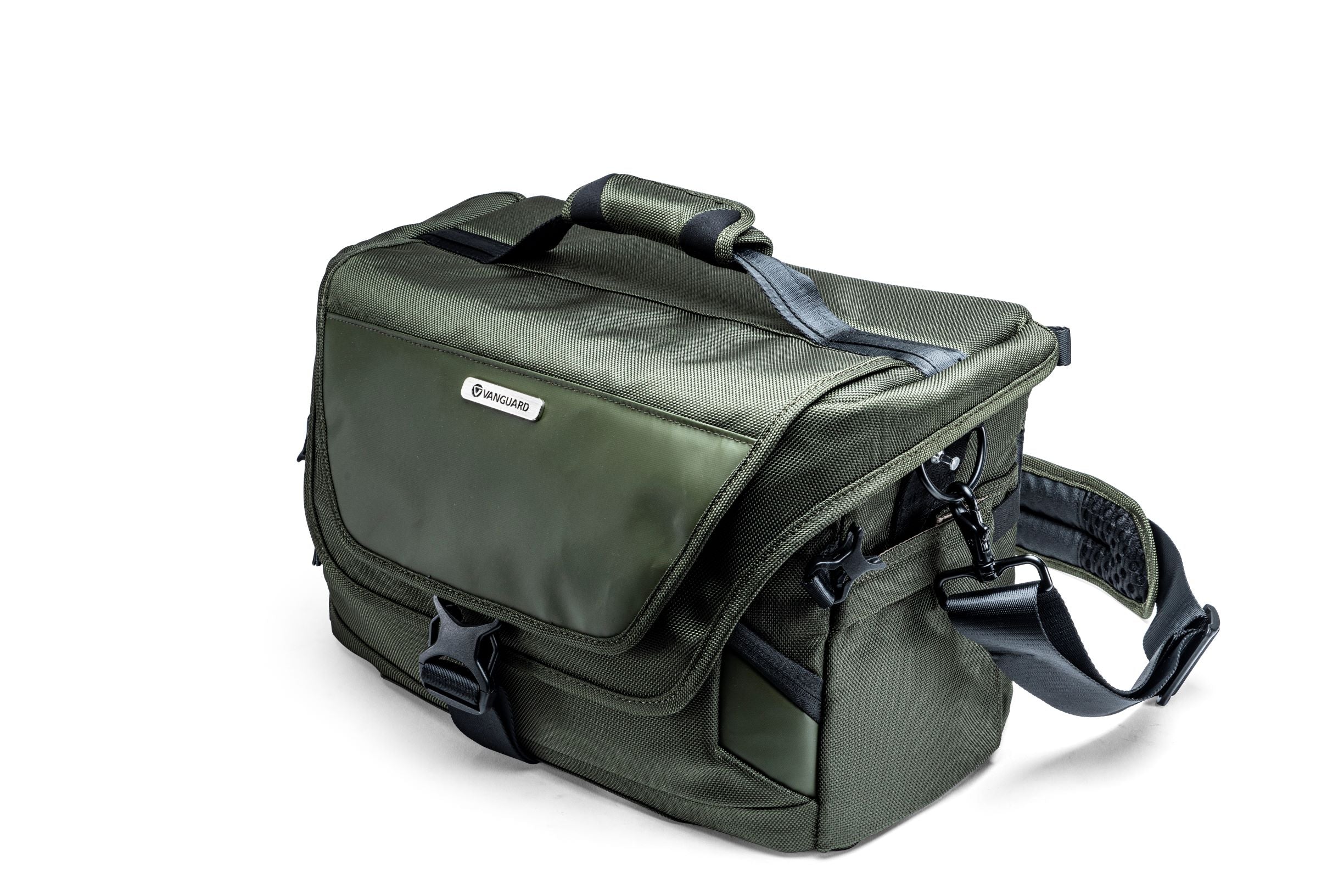 VEO SELECT 36S GR Shoulder Bag for Women - Lightweight Crossbody Purse with Adjustable Strap, Waterproof Green Handbag for Travel, Work & Daily Use