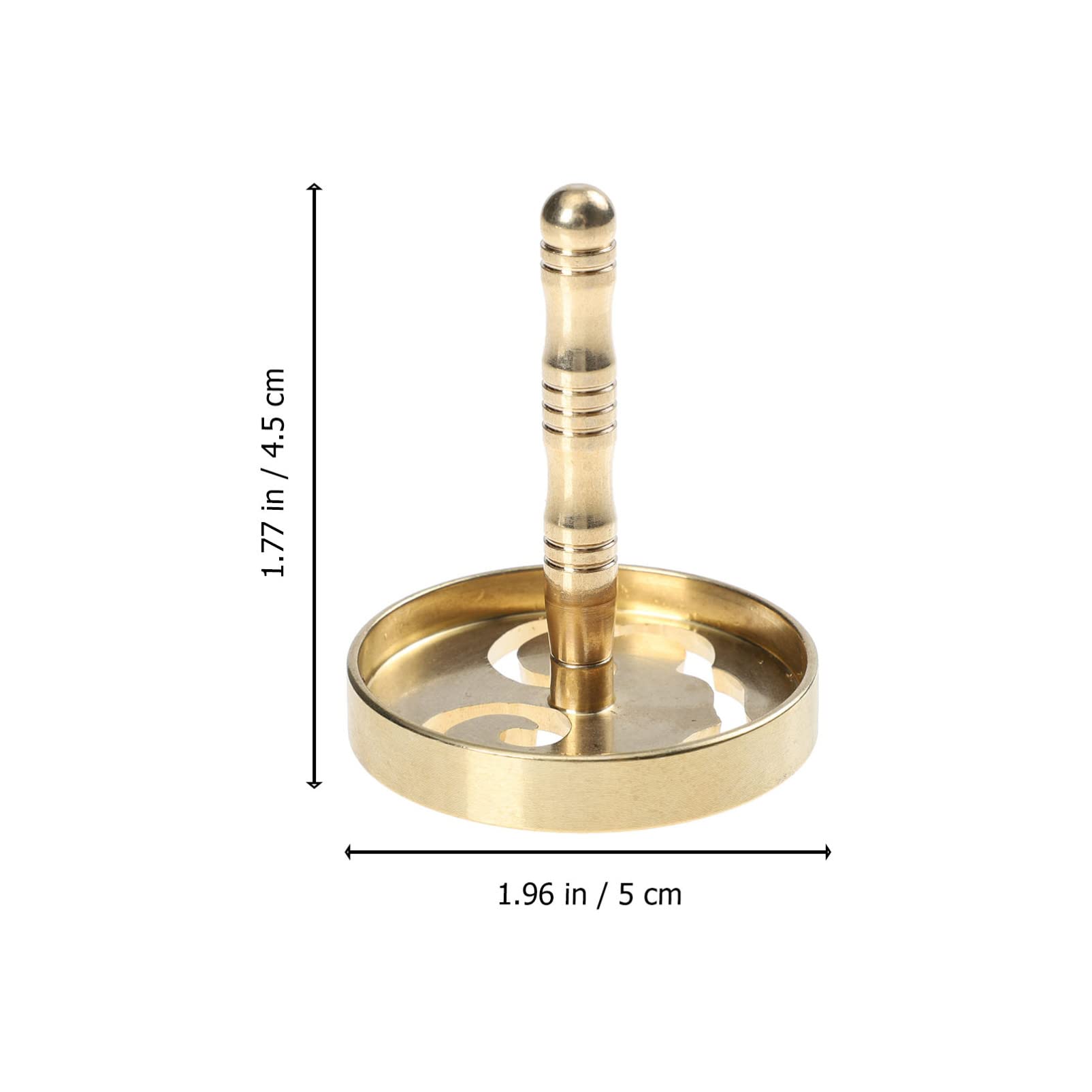 Premium Copper Incense Ash Press Mold - Cabilock 1pc Delicate Incense Burner for Powder Pressing | Perfect for Aromatherapy, Meditation & Home Fragrance