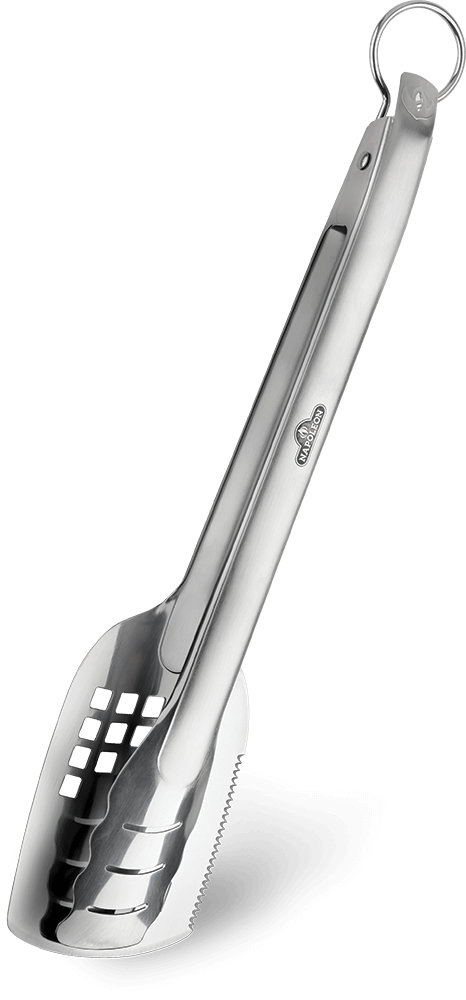 **Napoleon 55019 Premium Stainless Steel Spatula - Durable Kitchen Utensil for Flipping, Scraping & Serving - Ideal for Grilling, Cooking & Baking**