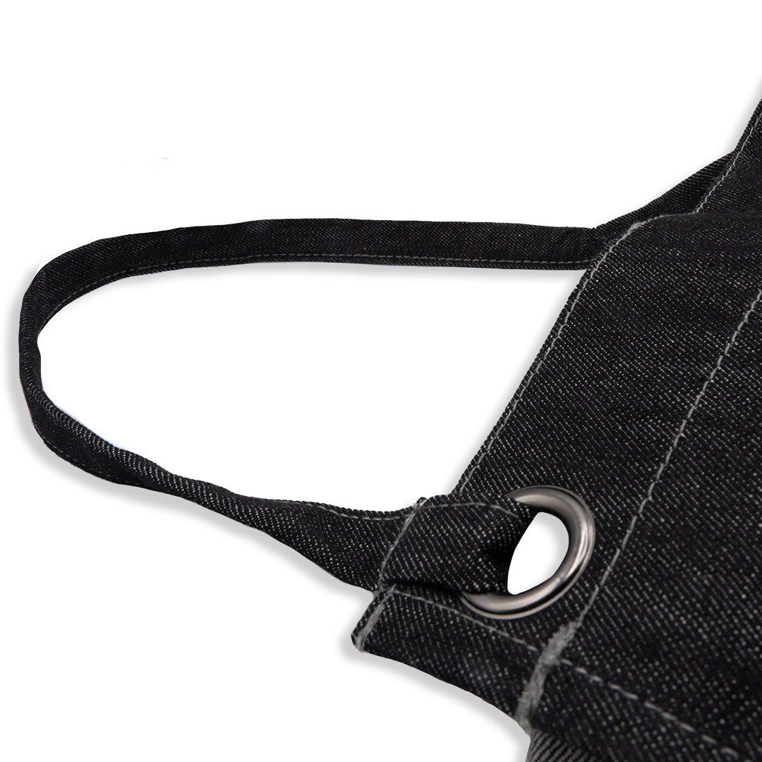 Mythical Kitchen Apron - Premium Cotton Chef Apron with Adjustable Straps & Pockets - Perfect for Cooking, Baking & Grilling at Home