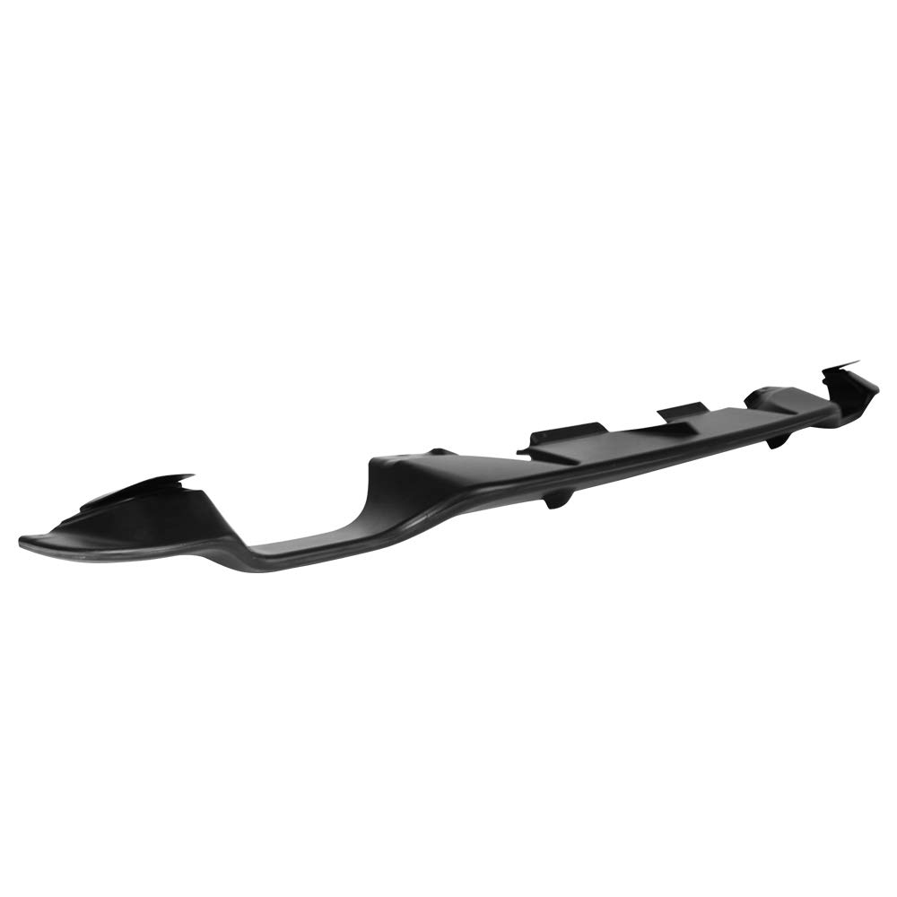 IKON MOTORSPORTS ABS Black Rear Diffuser Bumper Lip for 2013-2016 Scion FR-S / 2013-2020 Subaru BRZ / 2012-2016 Toyota 86 - Upgrade Your Car's Aerodynamics & Style for Street Racing & Show Cars