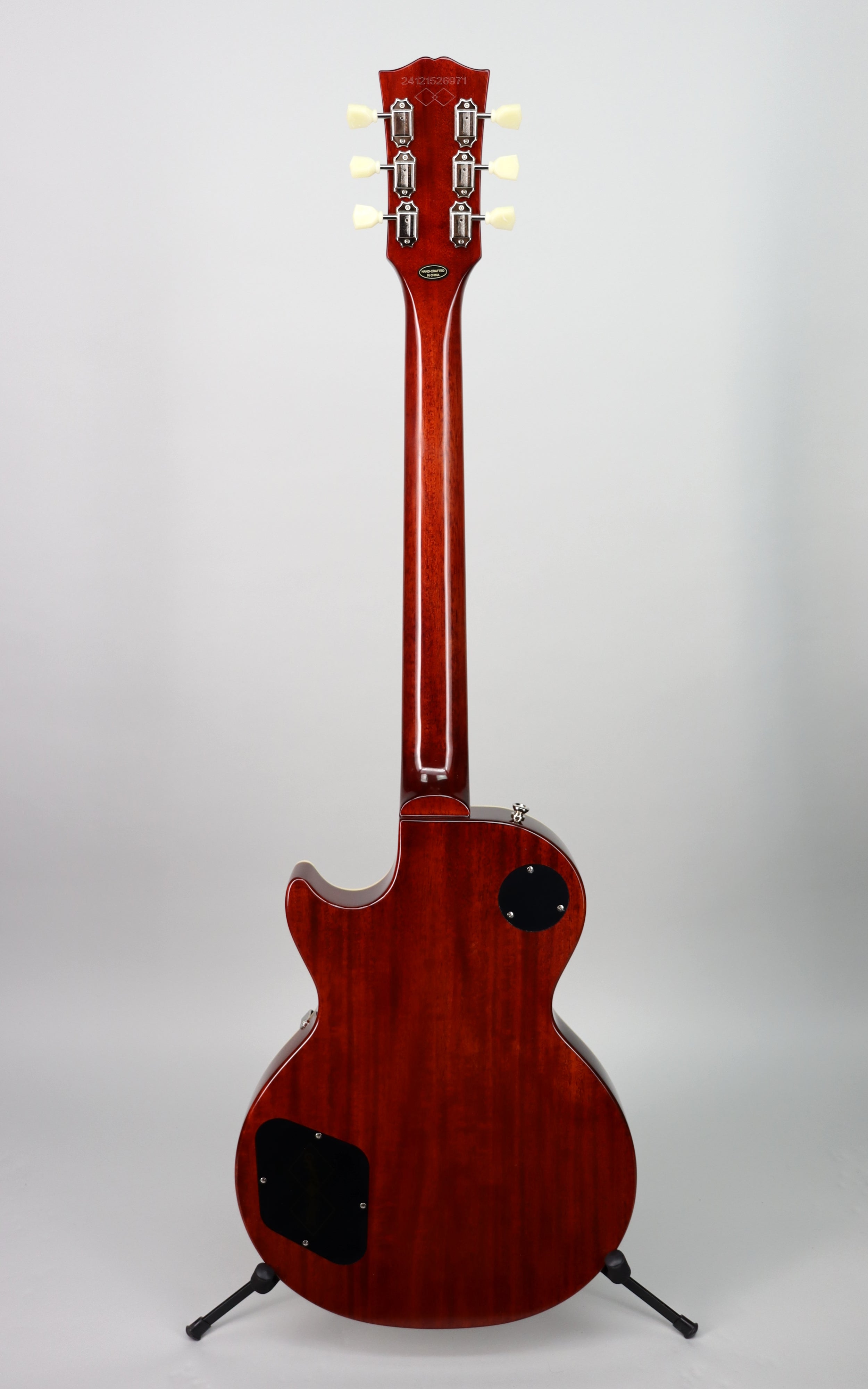 Epiphone Inspired by Gibson Custom '59 Les Paul Standard Electric Guitar - Deep Cherry Sunburst Finish | Authentic Vintage Tone for Rock, Blues & Stage Performance