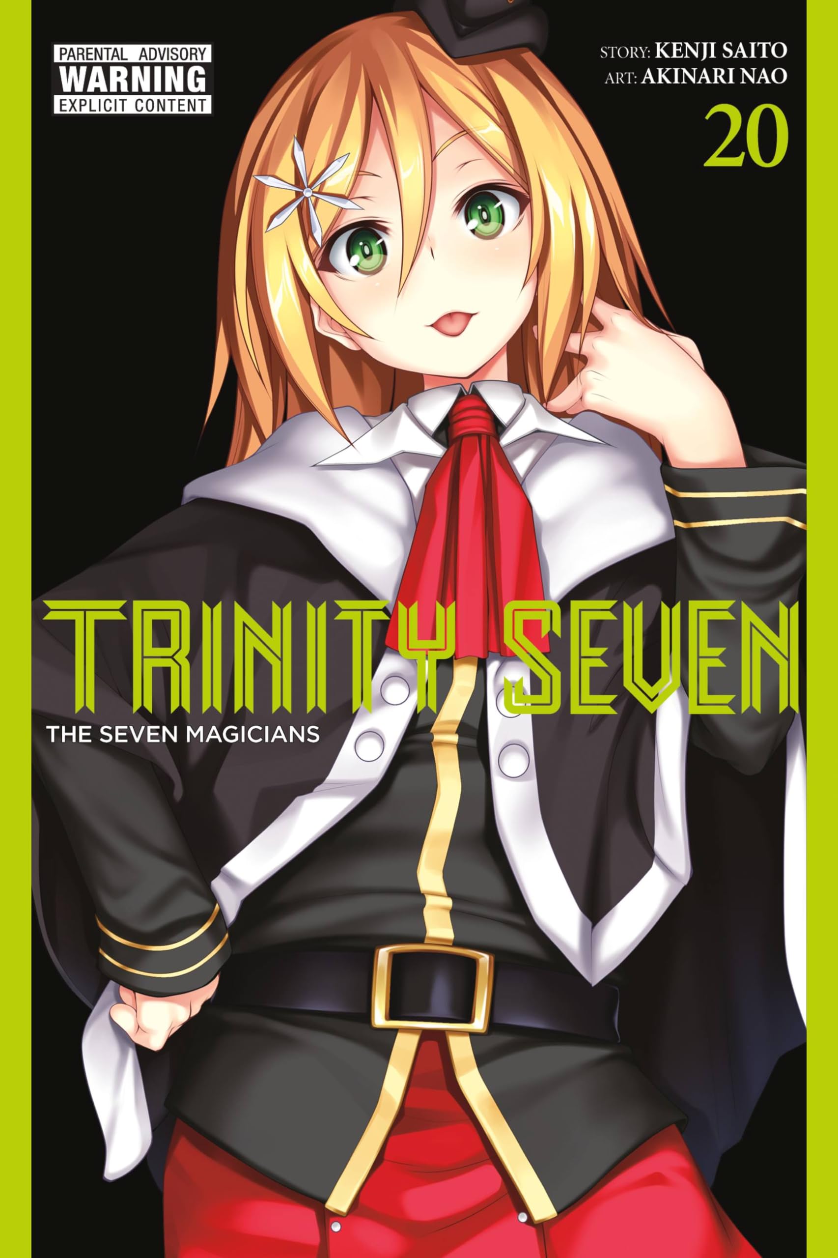 Trinity Seven Vol. 20: The Seven Magicians - Manga Book for Anime Fans | Perfect for Collectors & Fantasy Readers | Great Gift for Comic Lovers