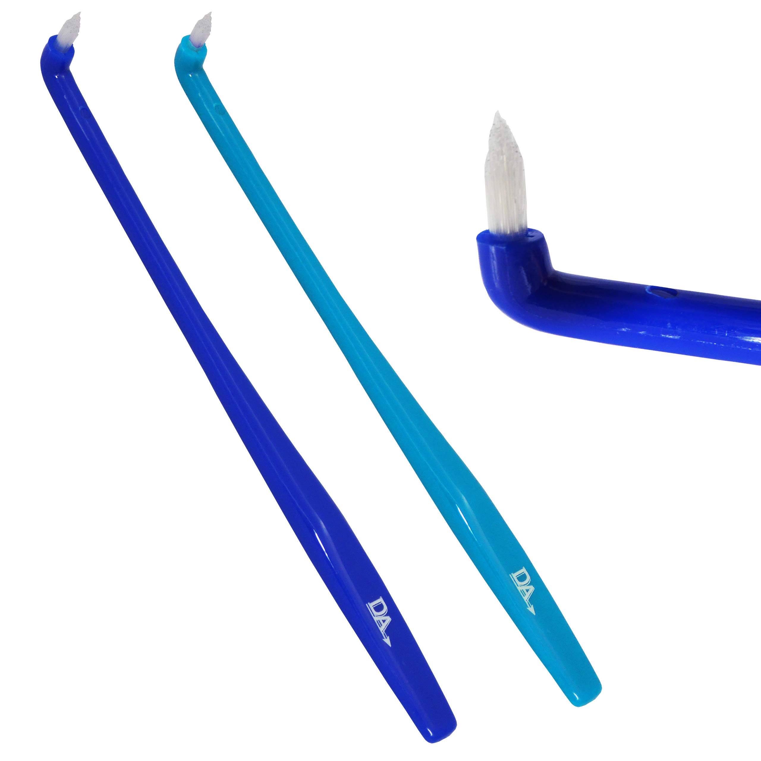 2 Pack Slim Interspace Toothbrush for Braces & Bridges - Ultra Thin Bristles for Tight Spaces, Gentle Cleaning for Orthodontic Care | Perfect for Travel, School & Daily Oral Hygiene