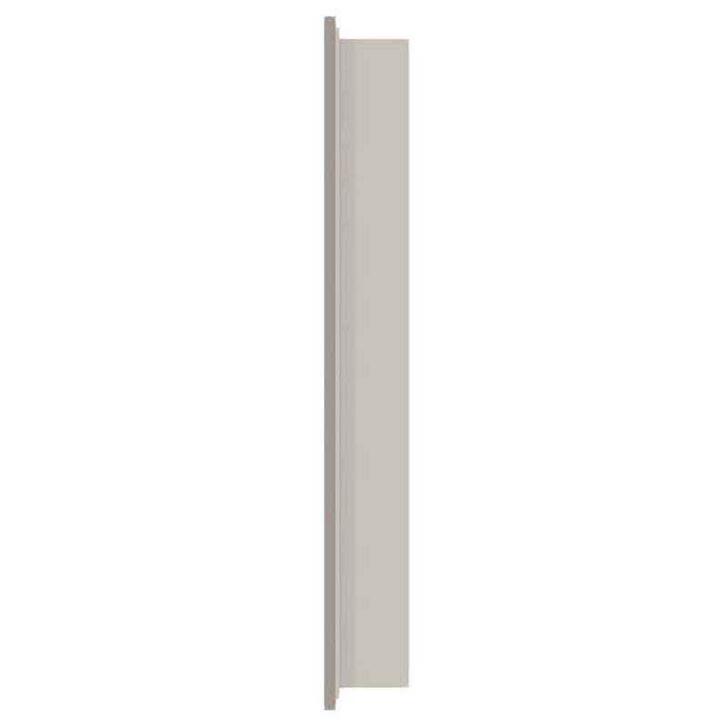 Ketcham 126 Euroline Series Single Door Medicine Cabinet - Flush Mounted Mirror Bathroom Storage for Small Spaces | Perfect for Bathrooms, Vanities & Powder Rooms