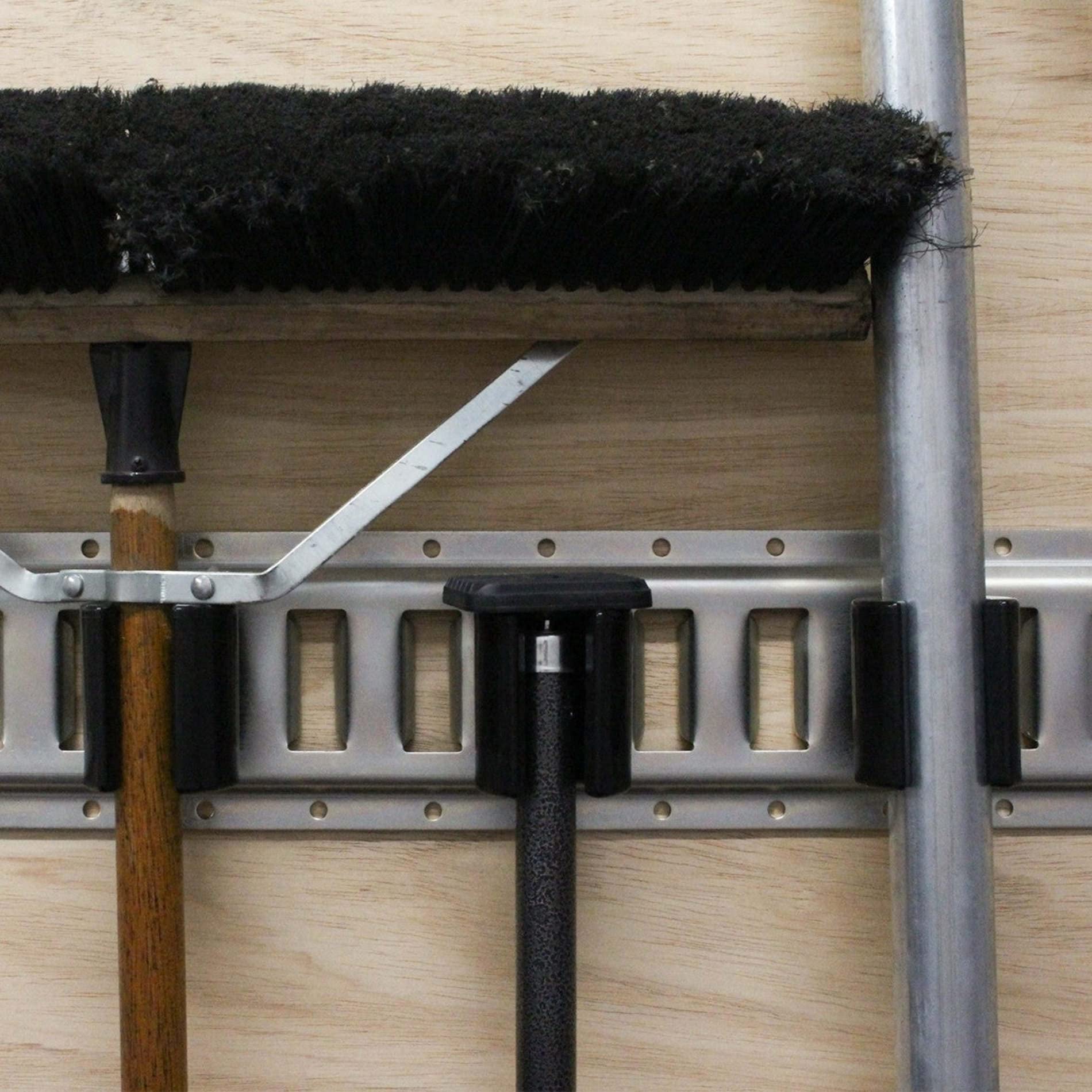 DC Cargo E-Track Small & Simple Secure Tool Holders (Pack of 2) - Heavy Duty Trailer & Warehouse Organizers for Tools, Equipment & Gear - Perfect for Truck, Van, RV & Storage Organization