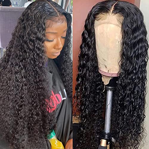 4x4 Water Wave Frontal Lace Wig