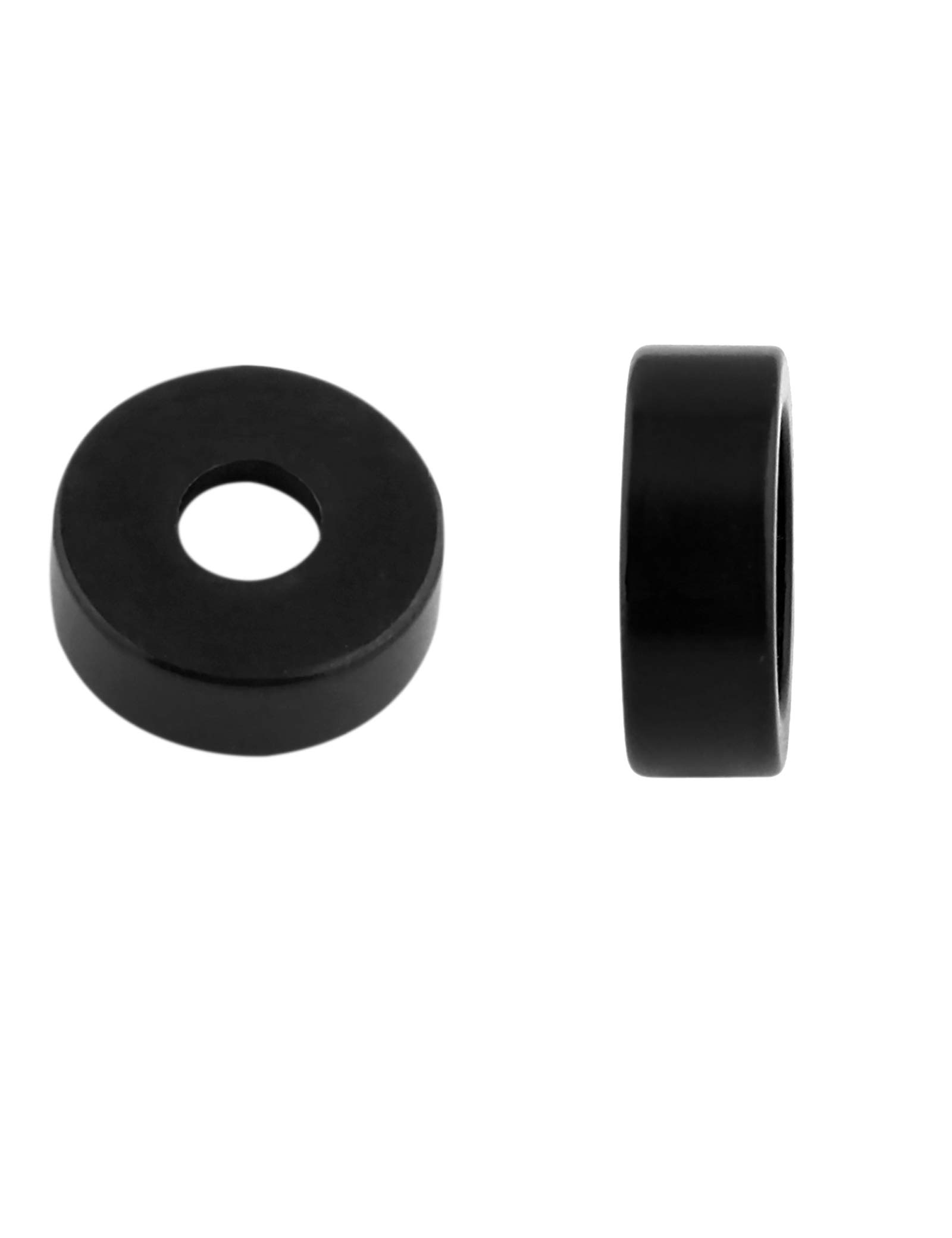 Holmer Guitar Neck Joint Bushings Ferrules and Bolts Set of 4Pcs - Black Hardware Kit for Electric Guitar & Bass Guitar Repair | Perfect for DIY Guitar Maintenance and Neck Reinforcement