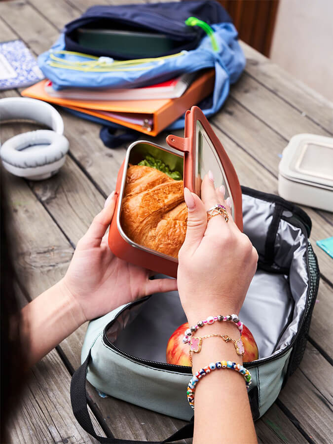 Klean Kanteen Rise Food Box 680ml (23oz) Stainless Steel Lunch Container - BPA-Free, Leak-Proof & Eco-Friendly for Work, School, Picnics & Outdoor Adventures