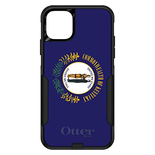 Kentucky State Flag On Black Case