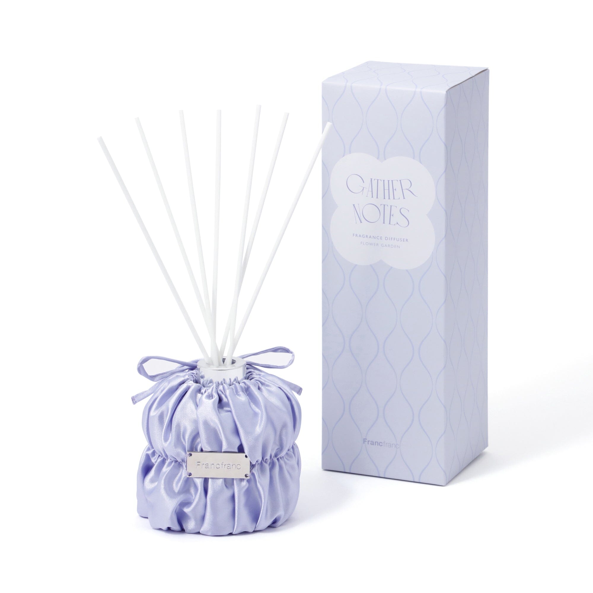 Gather Notes Fragrance Diffuser in Purple (Flower Garden Scent) - Aromatherapy Essential Oil Diffuser for Home, Office & Spa Relaxation
