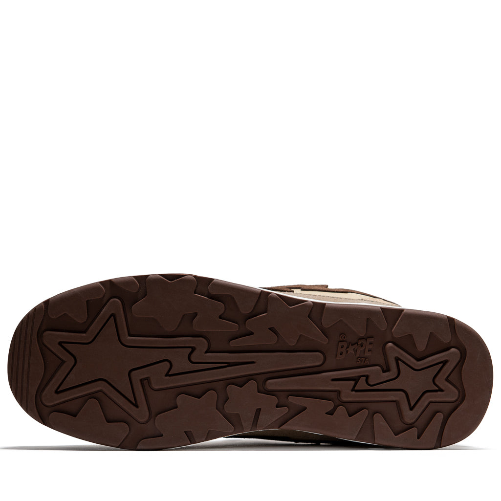 Bape Sta #1 M1 Sneakers in Beige - Stylish Streetwear for Men | Perfect for Casual Outfits & Urban Fashion