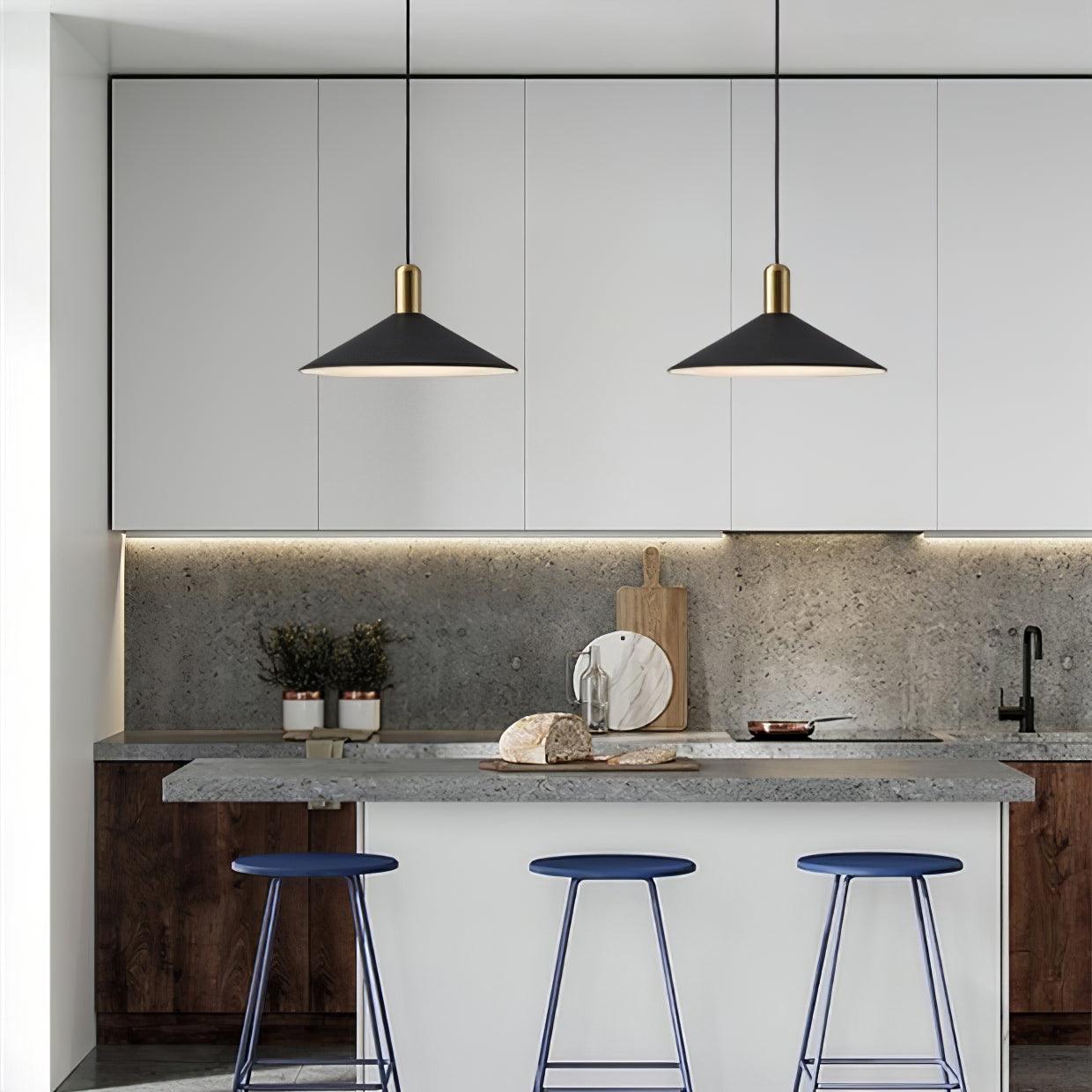 Stylish Carins Pendant Lamp - Modern Hanging Light Fixture for Kitchen Island, Dining Room & Bedroom Decor