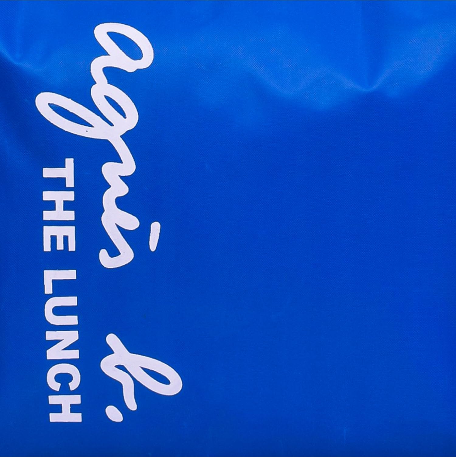 Kuber Industries Insulated Lunch Bag for Adults - Reusable Parachute Lunch Box with Zipper & Handle for Office, College, Work - Pack of 2 Royal Blue - Perfect for Meal Prep, Picnics & Daily Commute