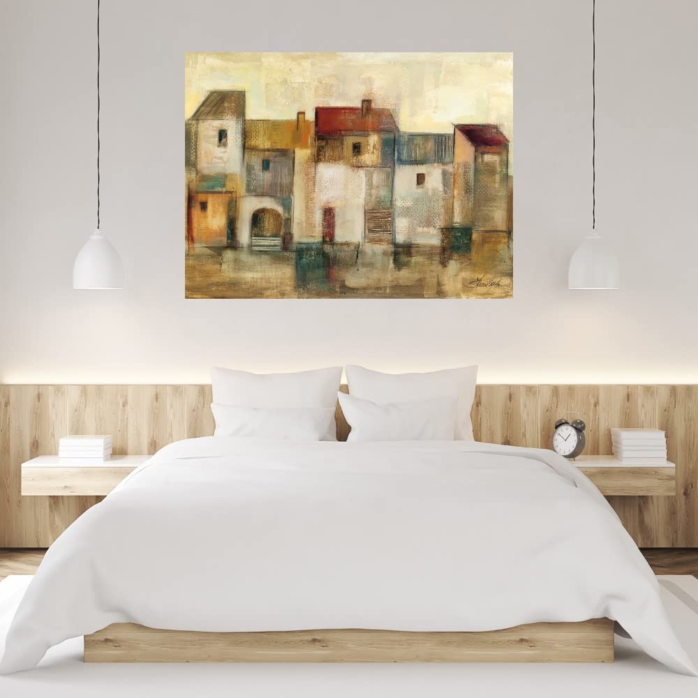 Silvia Vassileva Cityscape Canvas Art - Large Wall Decor for Living Room