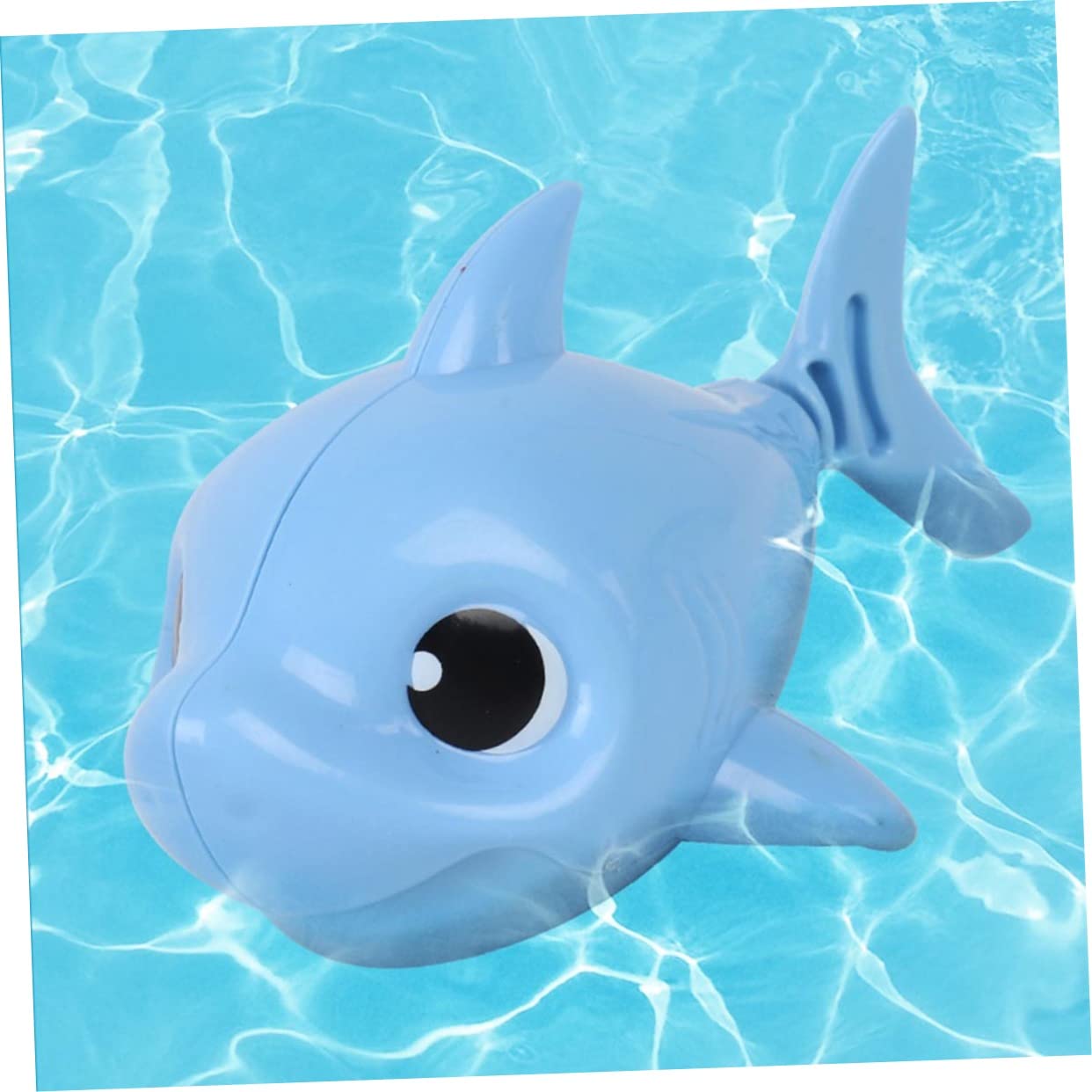 BRIGHTFUFU 4 Pack Wind-Up Swimming Fish Bath Toys - Fun Clockwork Floating Shower Toys for Kids & Toddlers | Bathtub, Pool, Water Playtime