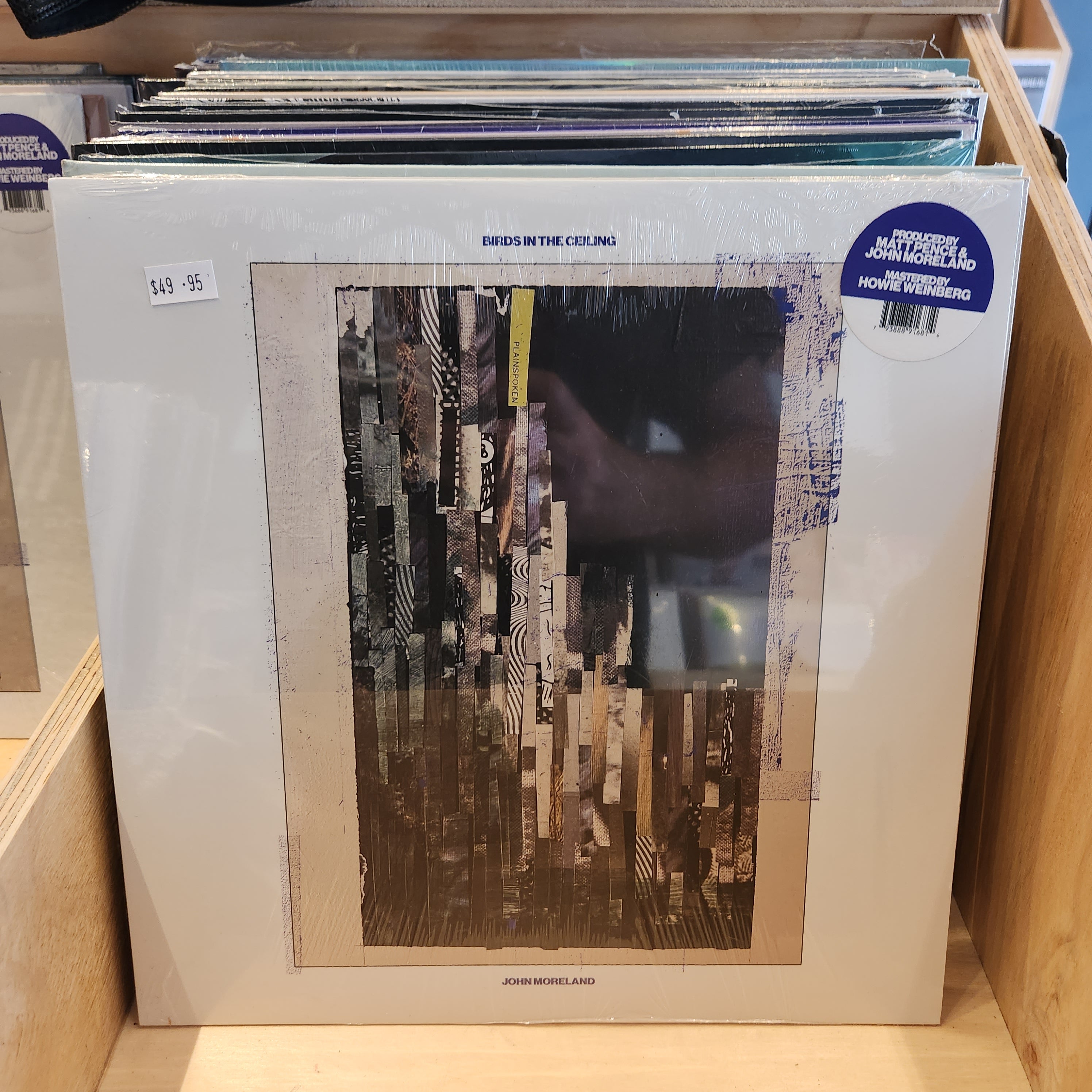 John Moreland - Birds in the Ceiling Vinyl LP Record | Folk & Americana Music | Perfect for Home Listening & Music Collectors