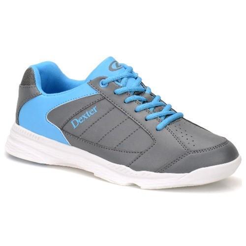 Dexter Men's Ricky IV Bowling Shoes - Grey/Blue | Comfortable & Durable for League Play & Casual Bowling