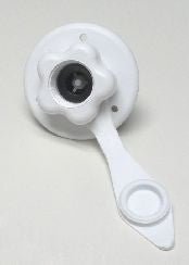 City Water Fill Valve with Plastic Coupler Cover - Durable Outdoor Water Supply Solution for Gardens, Pools & Irrigation Systems