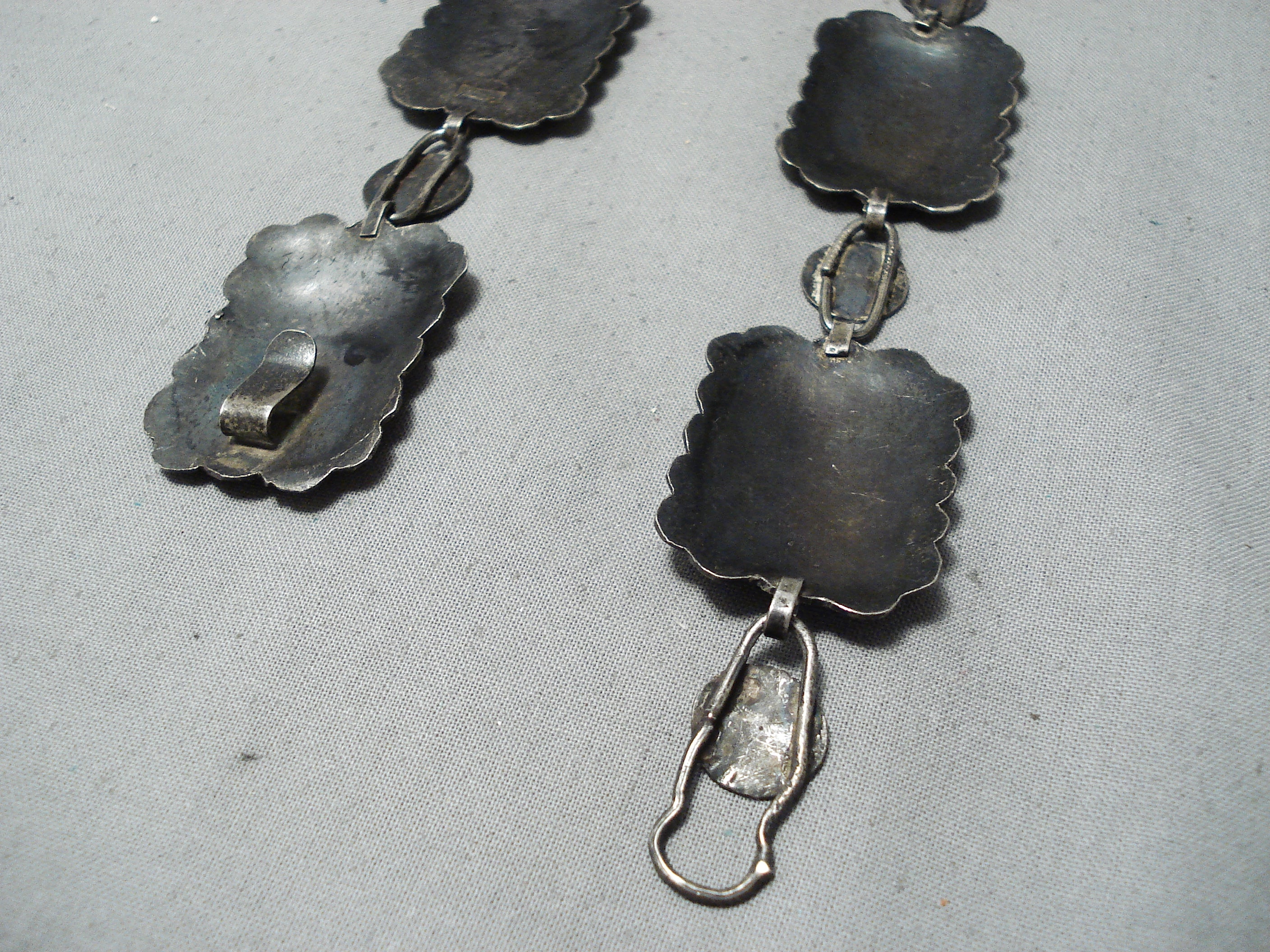 Vintage 1930s Navajo Sterling Silver Concho Belt - Authentic Native American Jewelry for Western Fashion & Boho Style
