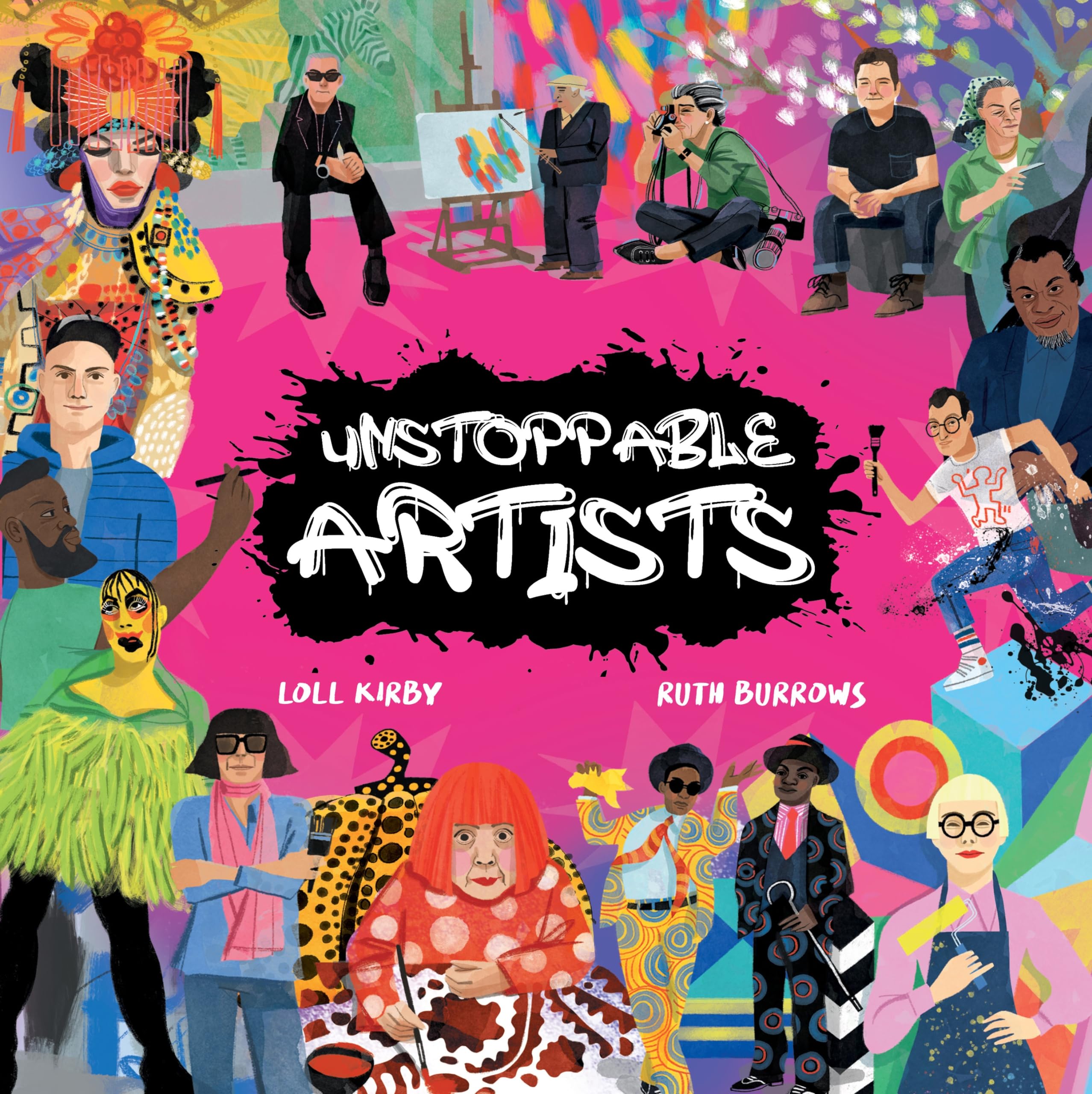 Mould Breakers: Unstoppable Artists - Inspirational Art Book for Creative Minds | Perfect for Artists, Designers & Art Lovers | Home Decor, Studio Inspiration & Gift Idea
