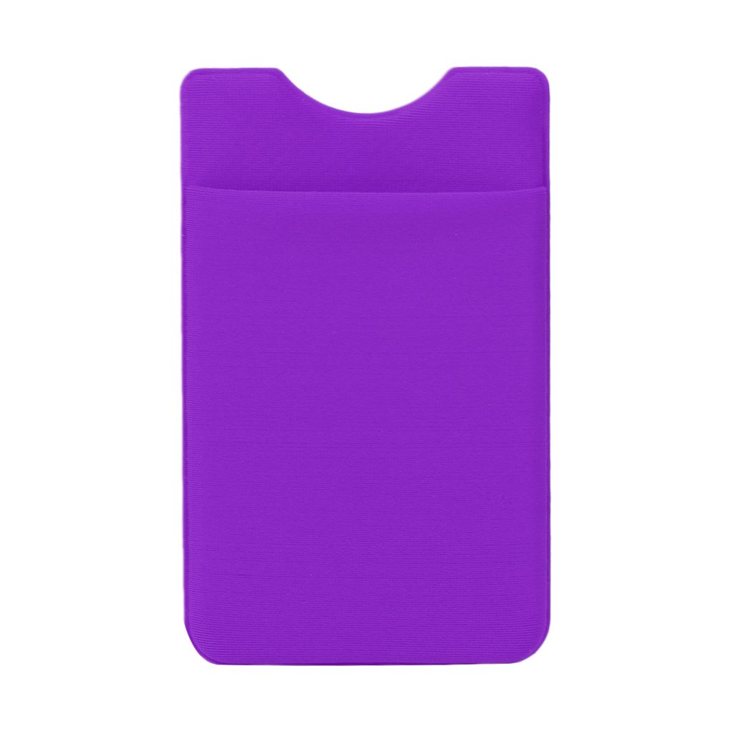 XISAOK Sticky Card Holder for Phone - Slim Phone Wallet Case with Credit Card & ID Holder - Universal Mobile Stand & Pouch for iPhone, Samsung - Perfect for Travel, Shopping & Daily Use